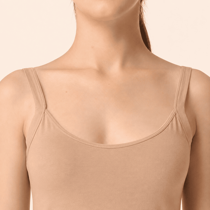 Skin Cotton Scoop Neck Long Camisole – Renova
