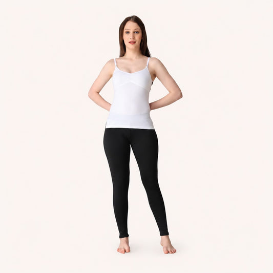 White Adjustable Strap Bra Camisole – Renova