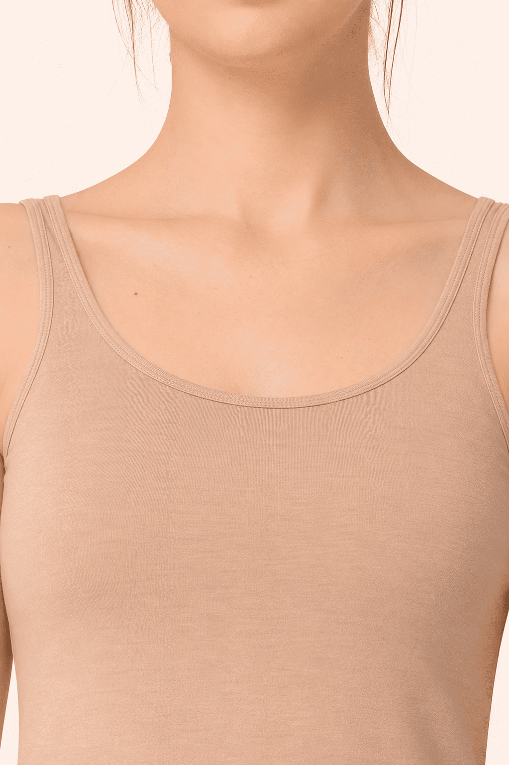 Skin Cotton Broad Strap Waist Length Camisole – Renova