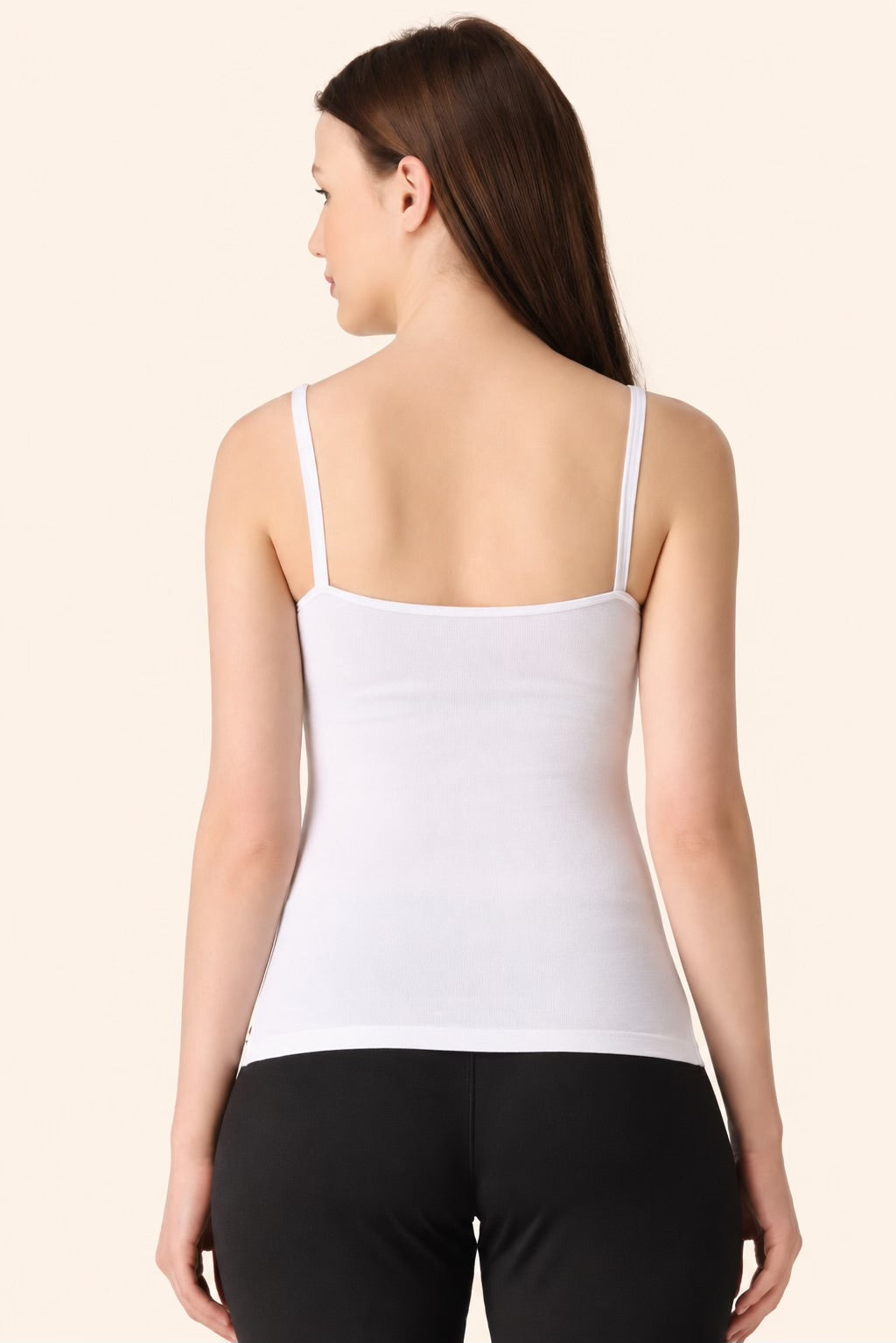 White Thin Strap Bra Camisole – Renova
