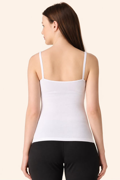 White Thin Strap Bra Camisole – Renova