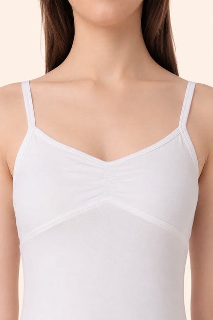 White Thin Strap Bra Camisole – Renova