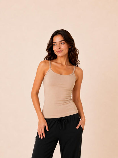 Skin Women's Double Layered Adjustable Strap Camisole – Renova