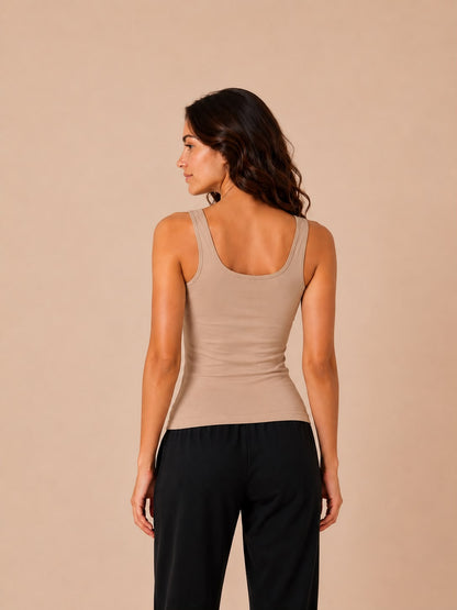 Skin Women's Double Layered Broad Strap Camisole – Renova