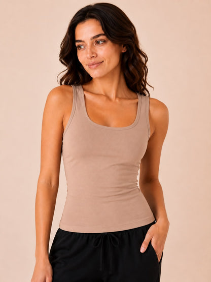 Skin Women's Double Layered Broad Strap Camisole – Renova