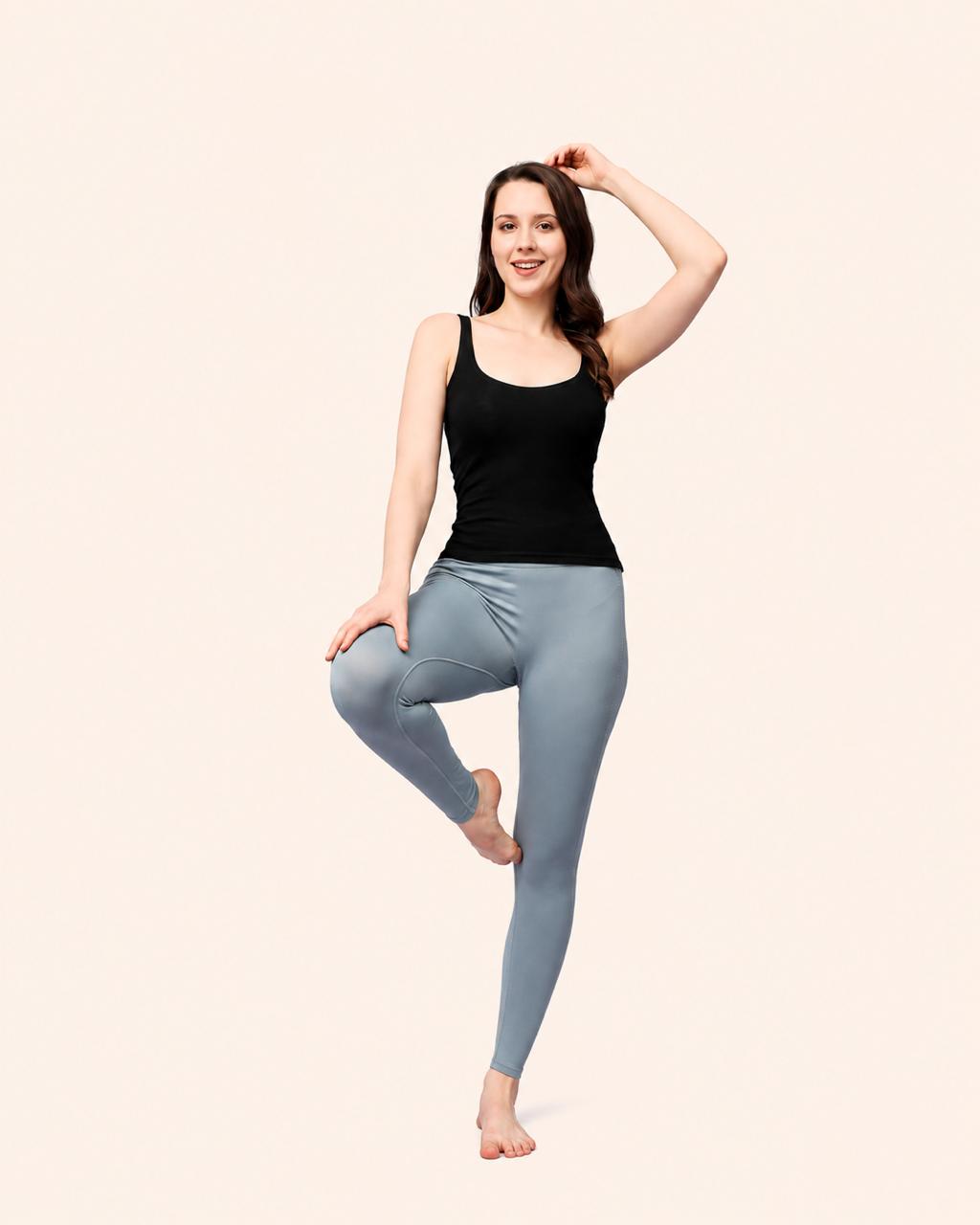 Black Cotton Spandex Rib Tank Top – Renova