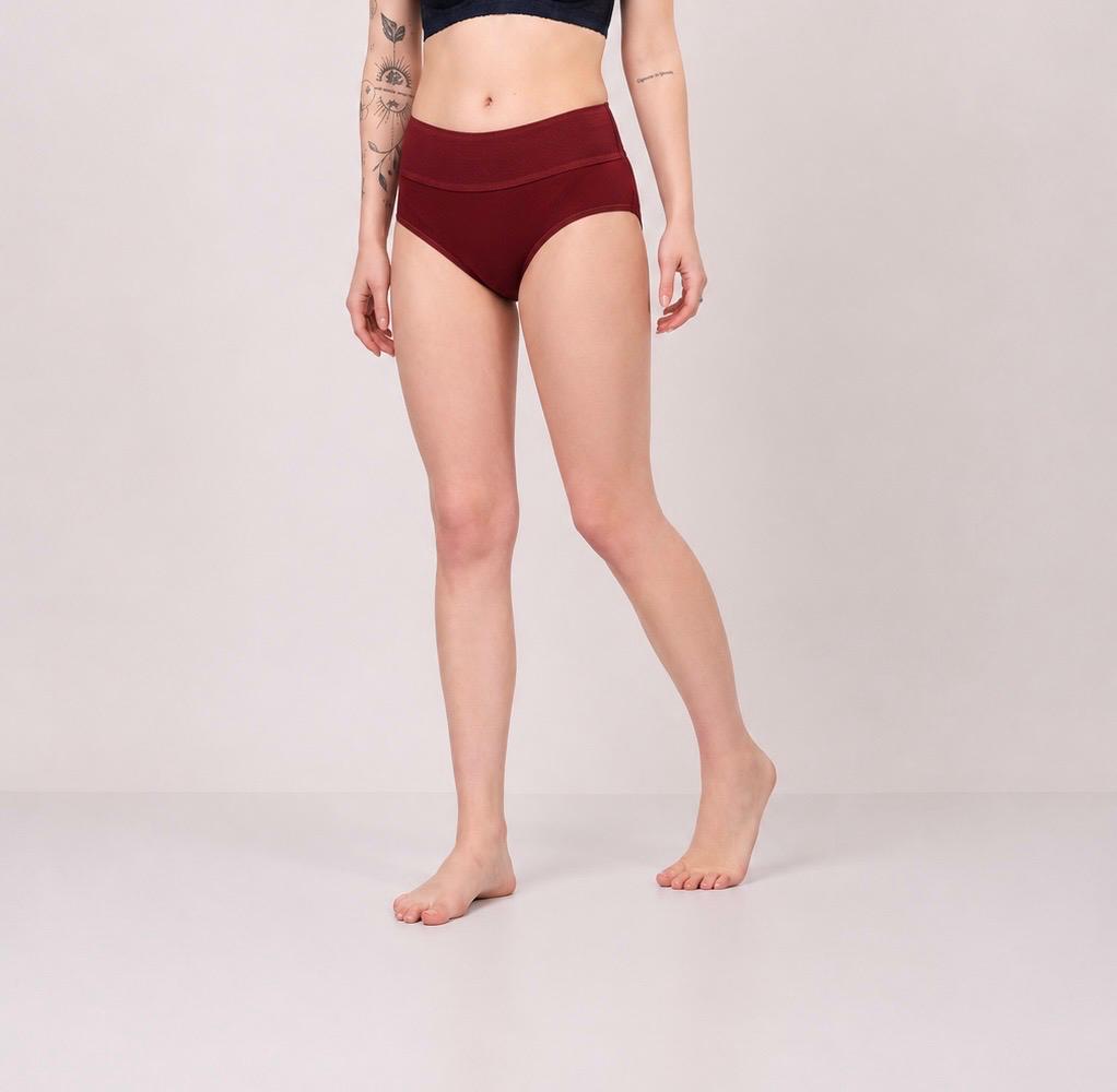 Assorted Rib Broad Outer Elastic Hipster Panty – Renova