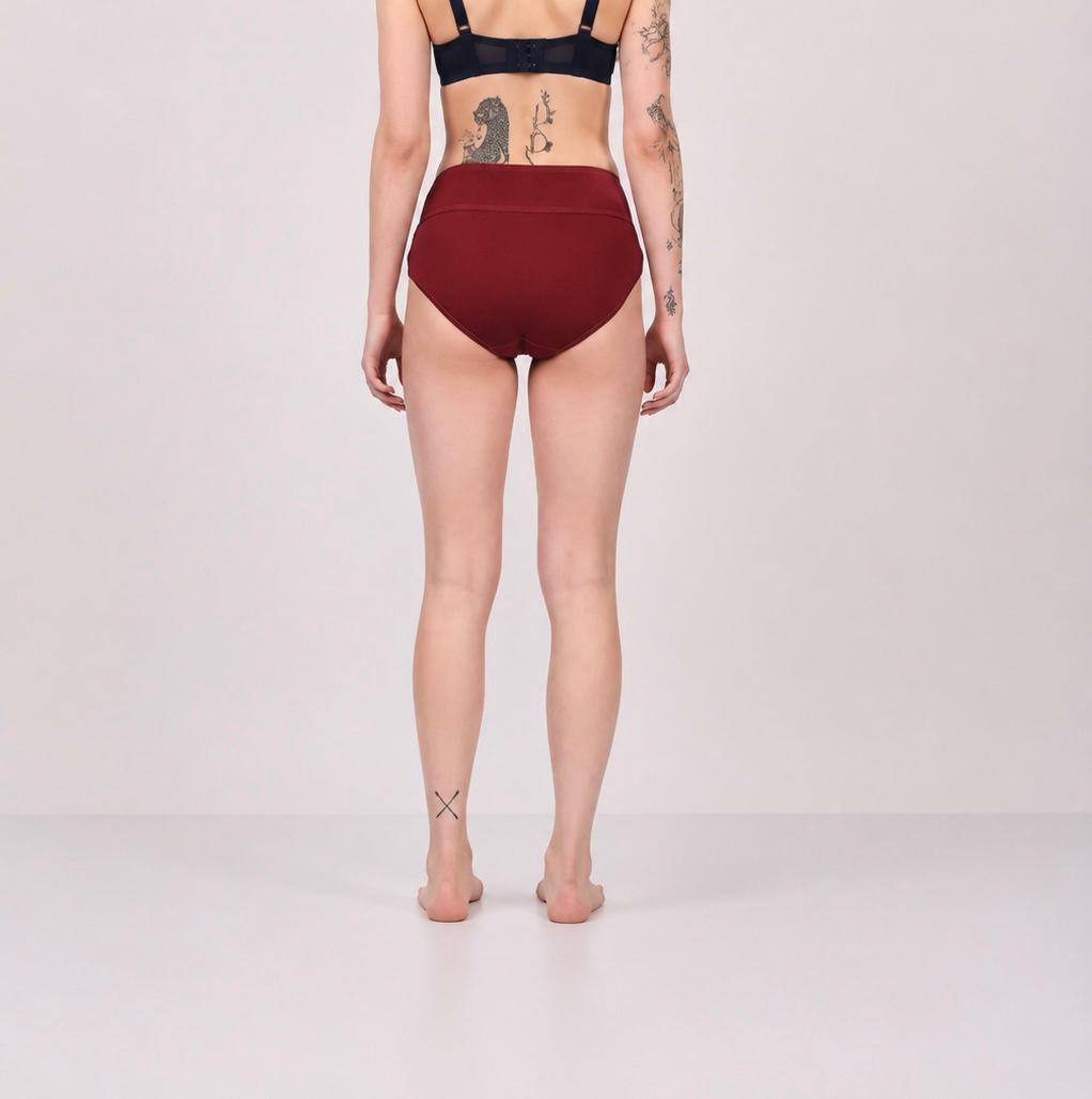 Assorted Rib Broad Outer Elastic Hipster Panty – Renova