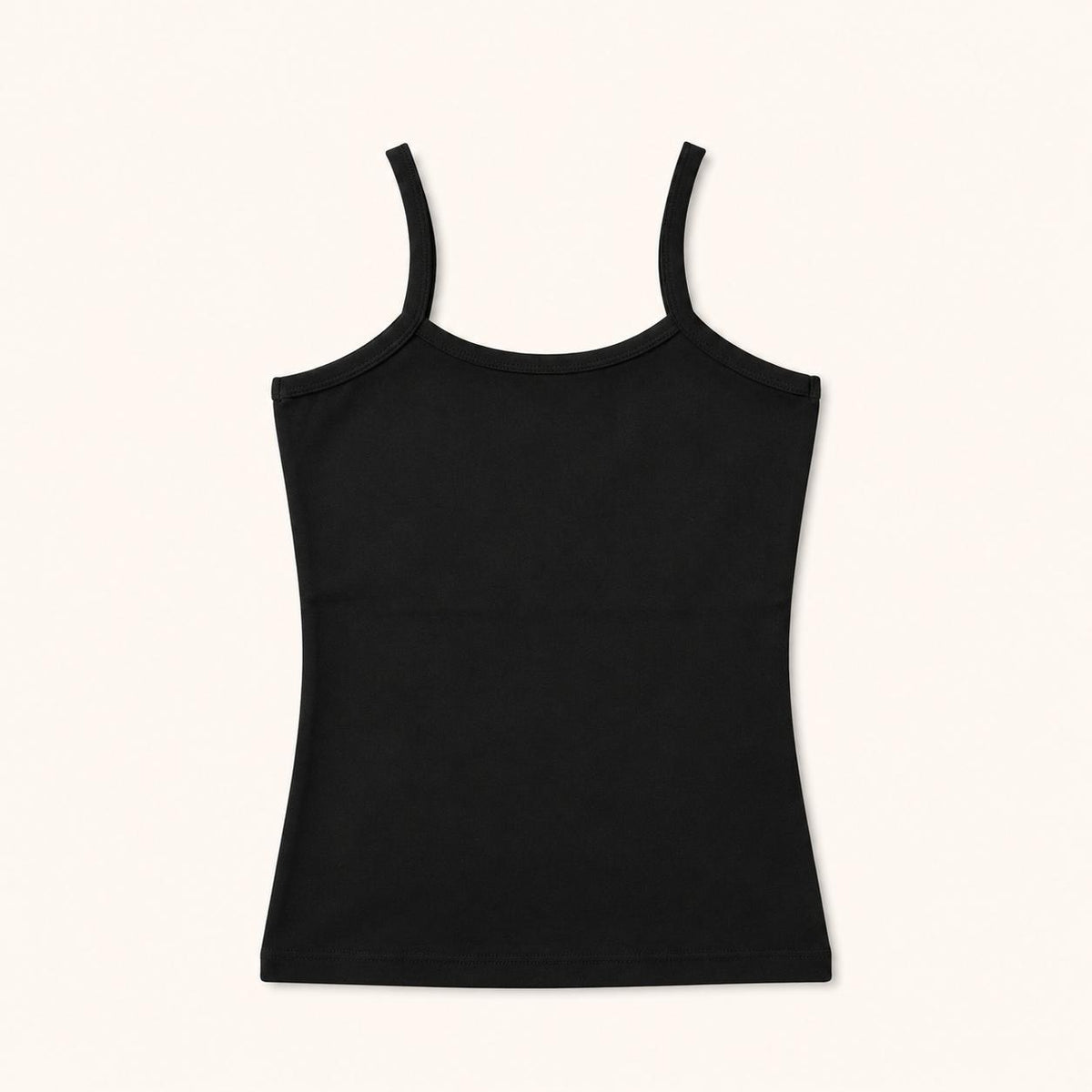 Black Girls Double Layered Thin Strap Camisole – Renova