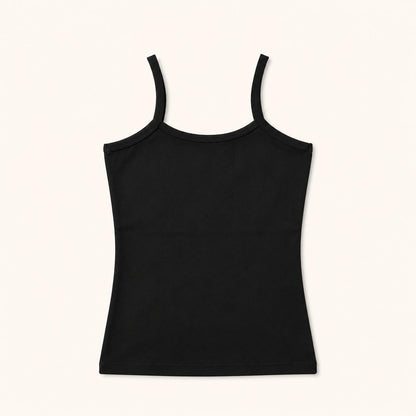 Black Girls Double Layered Thin Strap Camisole – Renova