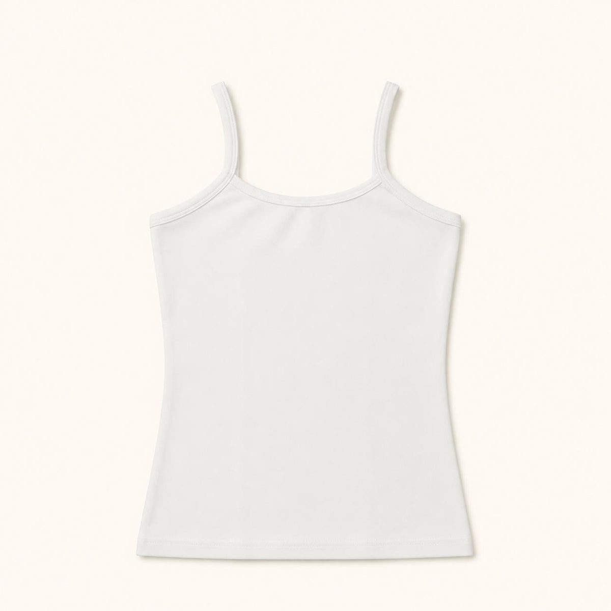 White Girls Double Layered Thin Strap Camisole – Renova