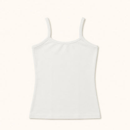 White Girls Double Layered Thin Strap Camisole – Renova