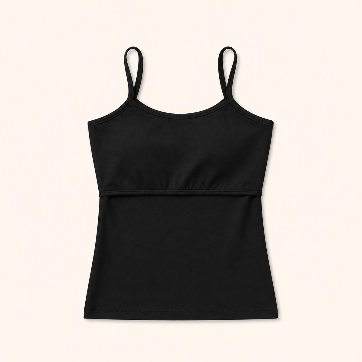 Black Girls Double Layered Thin Strap Camisole – Renova