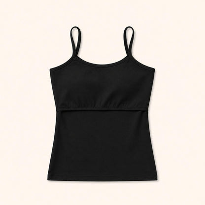 Black Girls Double Layered Thin Strap Camisole – Renova