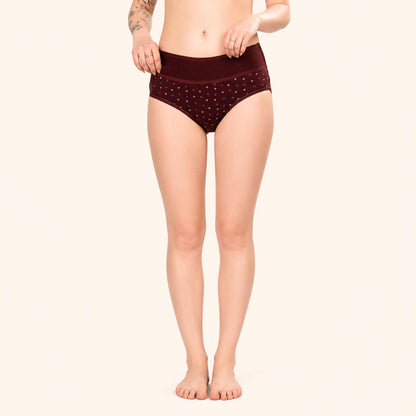Cotton Broad Outer Elastic Hipster Panty – Pack of 3