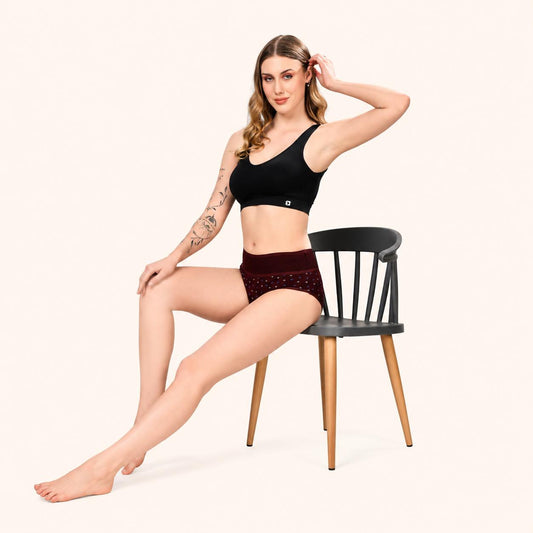Cotton Broad Outer Elastic Hipster Panty – Pack of 3