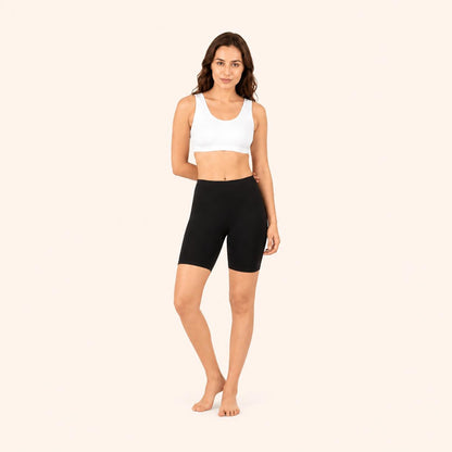 Black 100% Cotton Cycling Short – Renova
