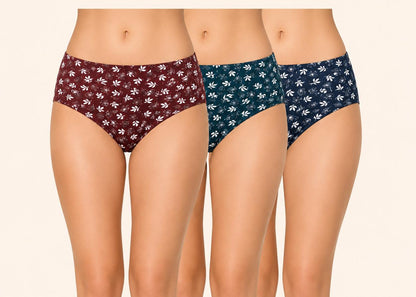 Floral Assorted Premium Printed Cotton Panty – Renova