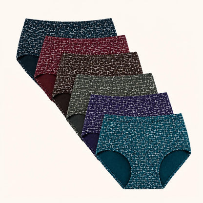 Geometric Assorted Premium Printed Cotton Panty – Renova