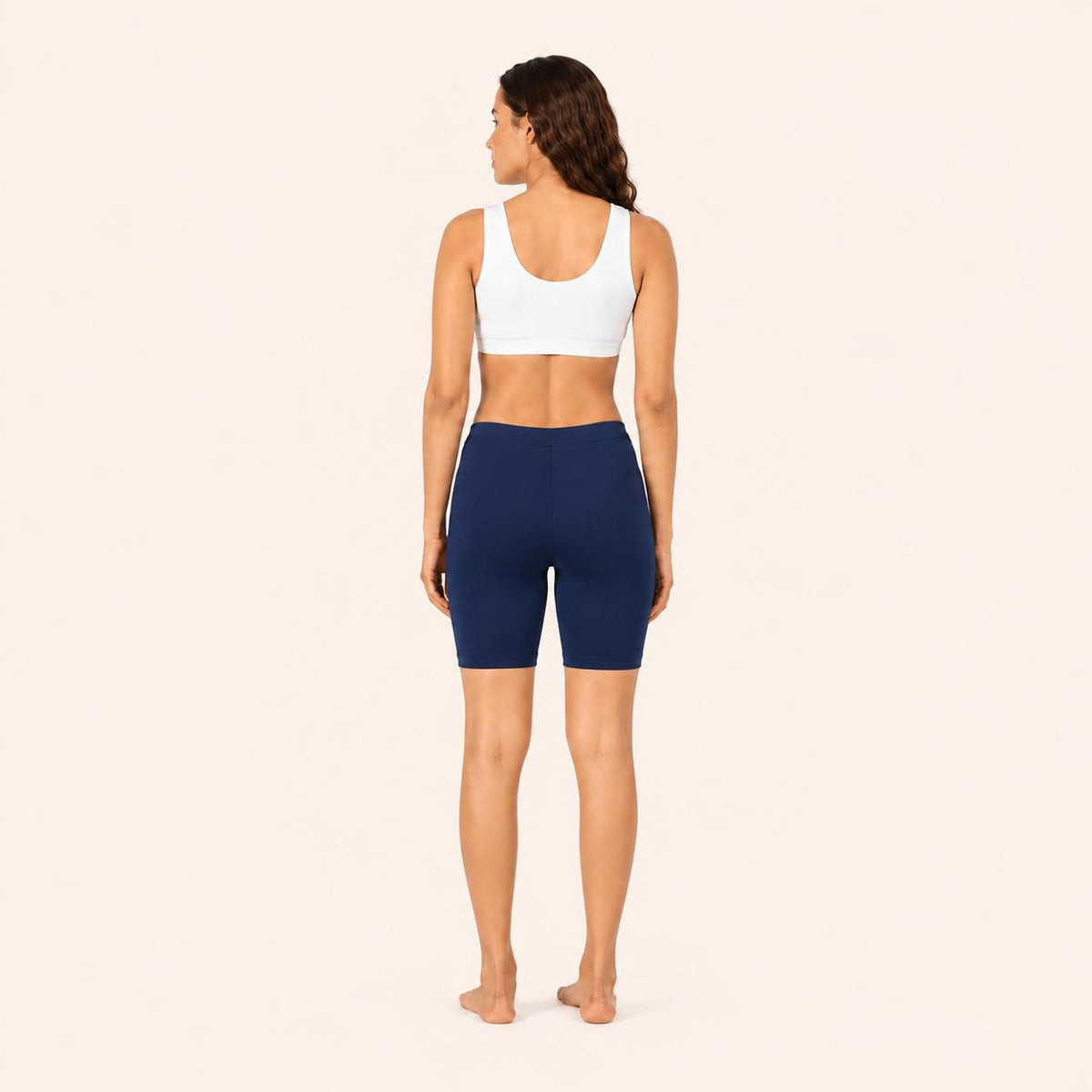 Navy 100% Cotton Cycling Short – Renova
