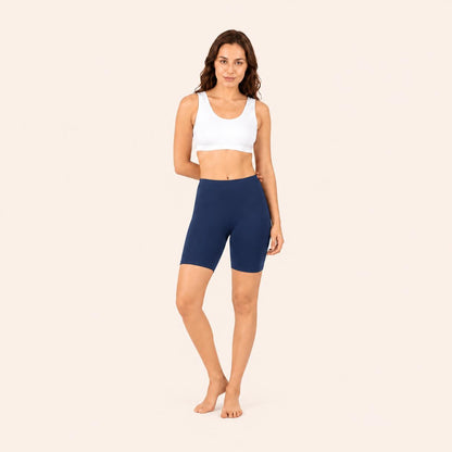 Navy 100% Cotton Cycling Short – Renova