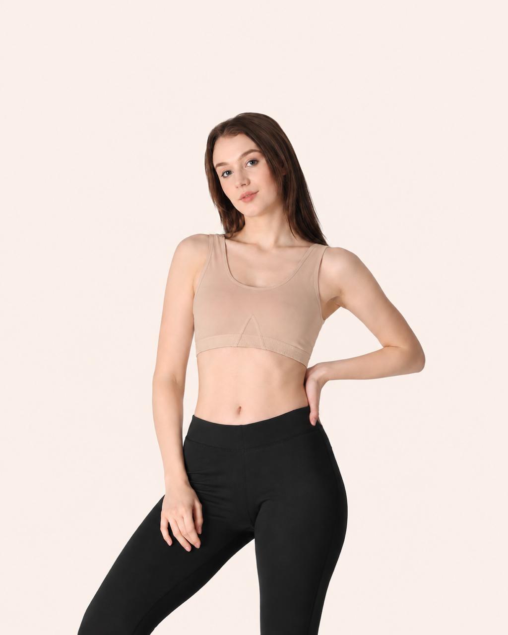 Skin Racerback Wire-Free Stretch Sports Bra – Renova
