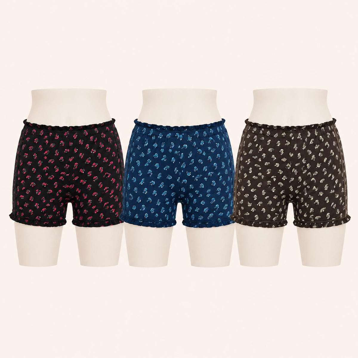 Dark Assorted Cotton Bloomer Panty – Renova