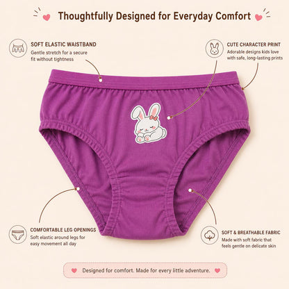Assorted Girls Cotton Character Panty – Renova