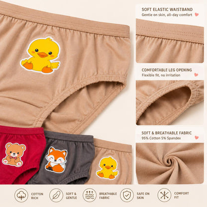 Assorted Girls Cotton Character Panty – Renova