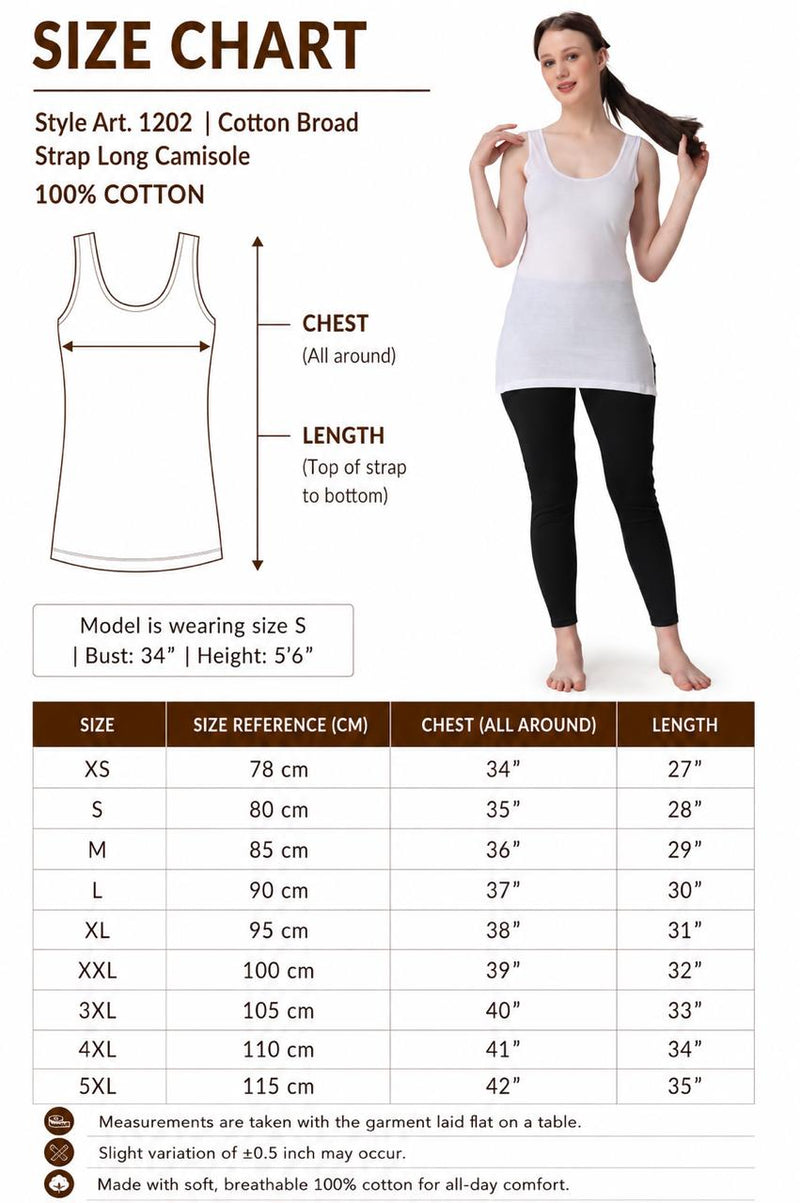 Size & Fit Chart
