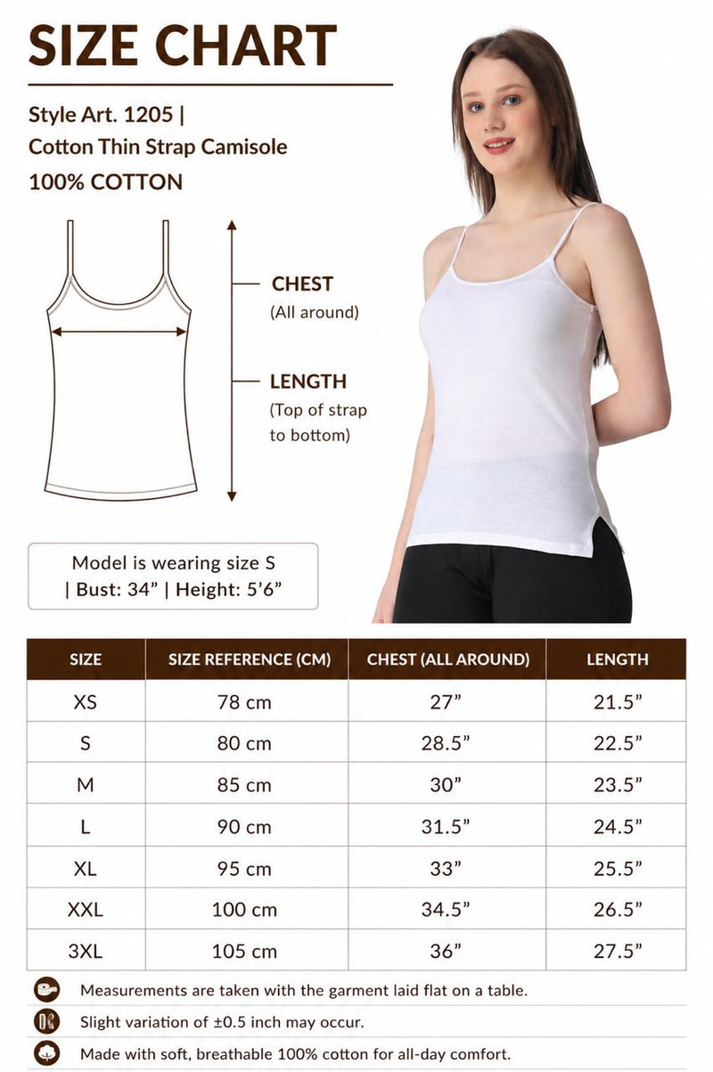 Size & Fit Chart