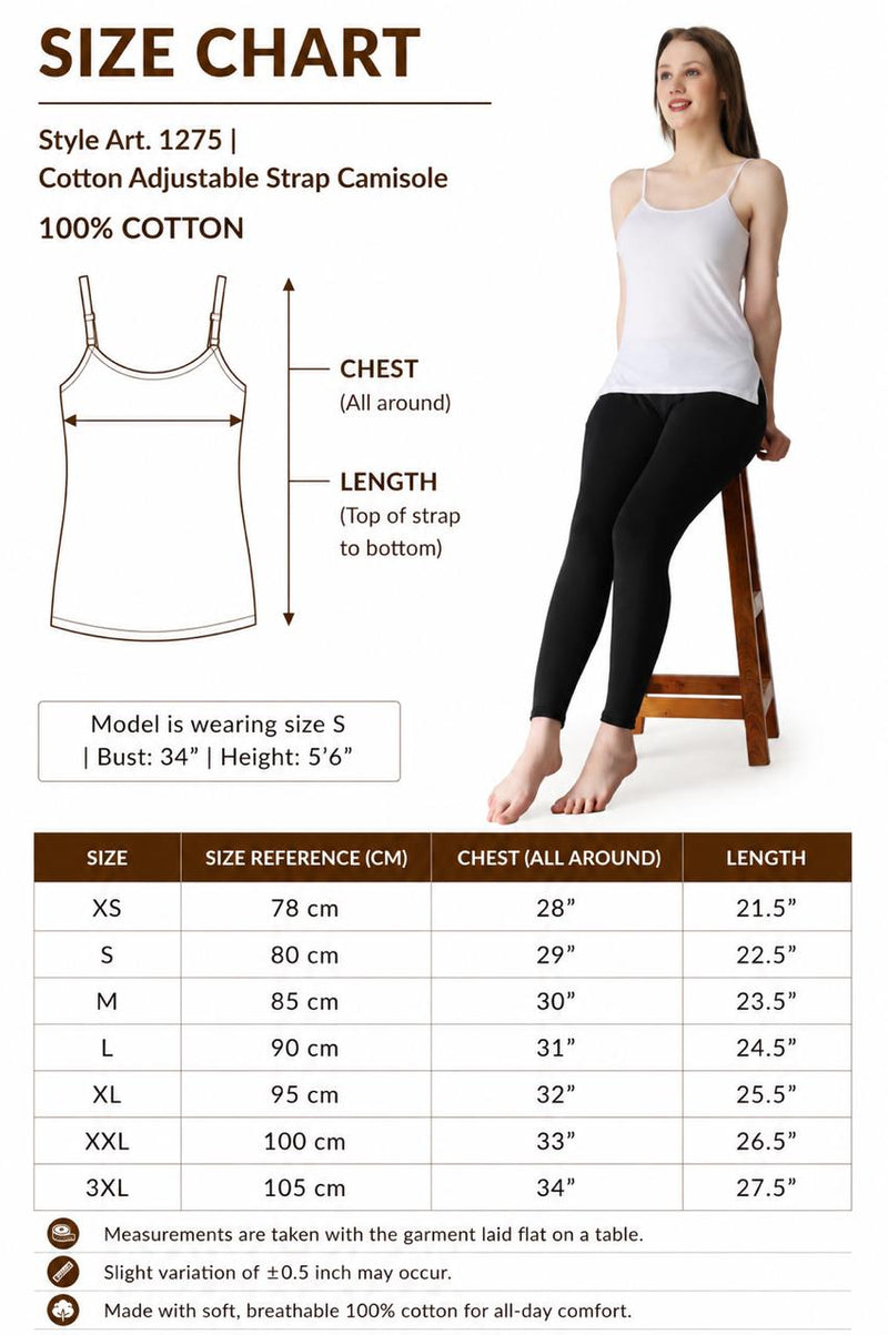 Size & Fit Chart