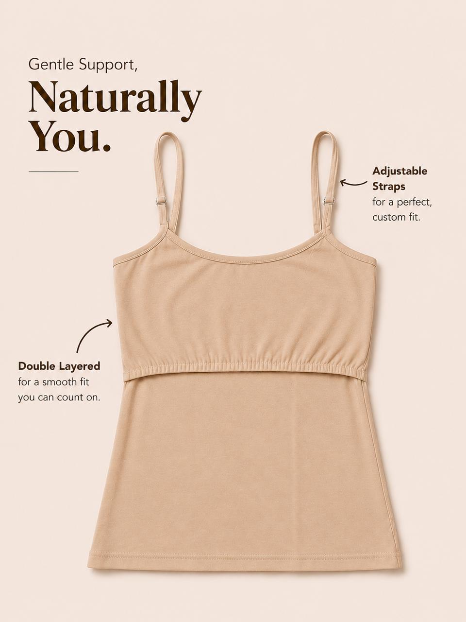 Skin Women's Double Layered Adjustable Strap Camisole – Renova