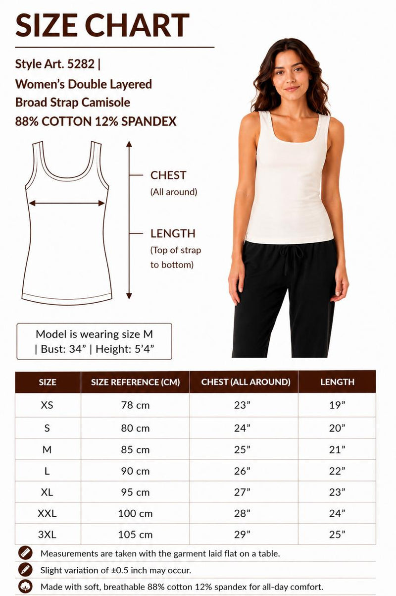 Size & Fit Chart