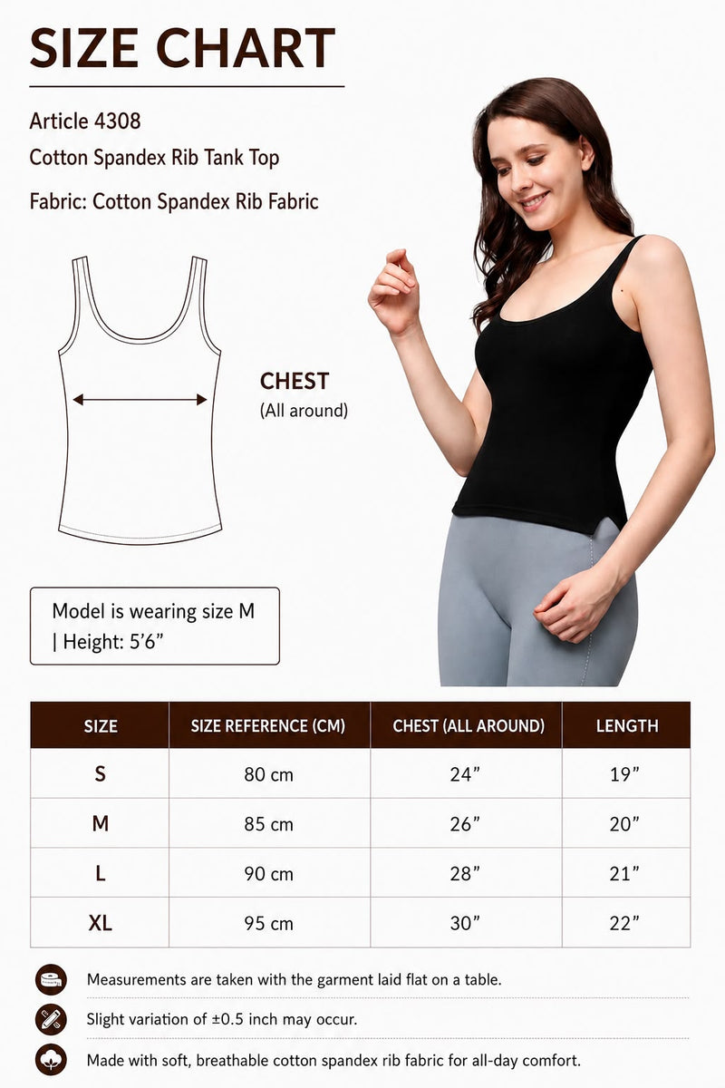 Size & Fit Chart