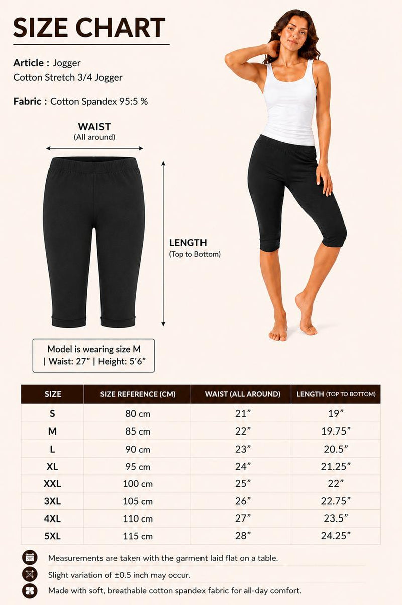 Size & Fit Chart